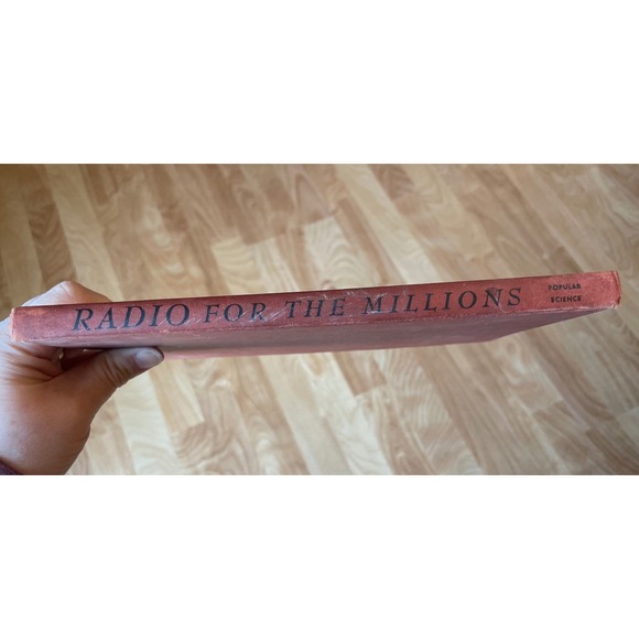 Radio for the Millions 1945 Popular Science Monthly Vintage Hardcover DIY Radio - Picture 3 of 11